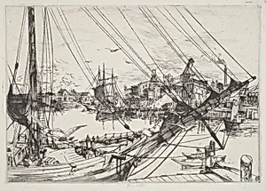 Mission Street Wharf (large plate)