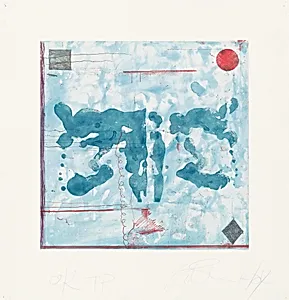 Mixed Marks, Rorshach with Symbols in Corners