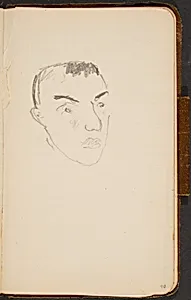 männlicher Kopf (Man's Head) [p. 96] by Max Beckmann