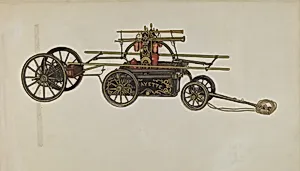 Model of a Fire Engine