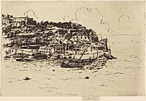 Monaco from La Condamine, Monte Carlo