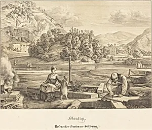 Montag - Rosenecker Garten vor Salzburg (Monday - Rosenecker Garden near Salzburg)