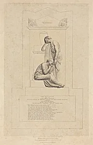Monument to John Hudleston by Richard James Lane after John Flaxman