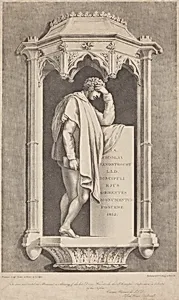 Monument to Nicolai Wanostrocht by Augustine Aglio after John Flaxman