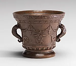 Mortar with Shields of Badoer Arms