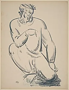 Moses Kneeling