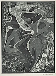 Motif In A Seascape-Three Nudes