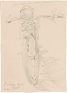 Motorcycle [recto] by John Singer Sargent