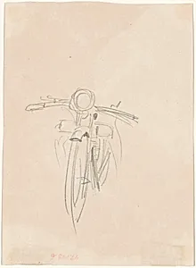 Motorcycle [verso] by John Singer Sargent