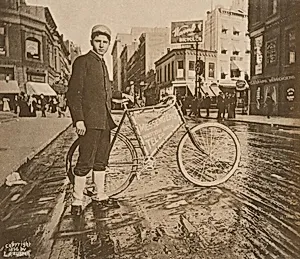 Mounted Messenger Boy, Thirtieth Street