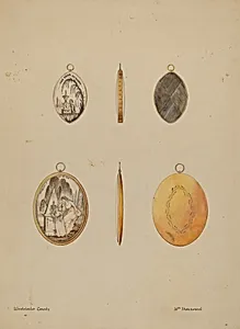 Mourning Pendants