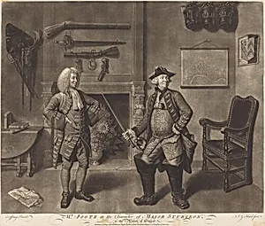 Mr. Foote in the Character of Major Sturgeon, in the Mayor of Garrat