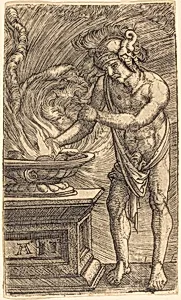 Mucius Scaevola by Albrecht Altdorfer