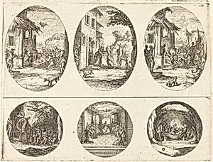 Mysteries of the Passion by Jacques Callot
