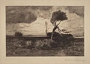Near the Coast [large plate]