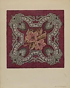 Needlepoint and Beadwork Square