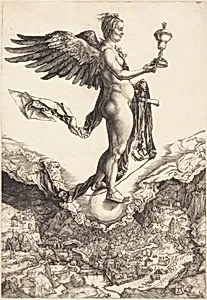 Nemesis (The Great Fortune) by Albrecht Dürer