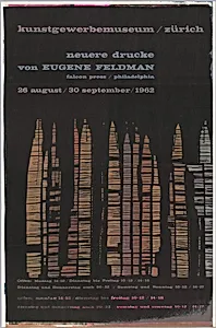 Neuere drucke von Eugene Feldman: Kunstgewerbemuseum, Zürich