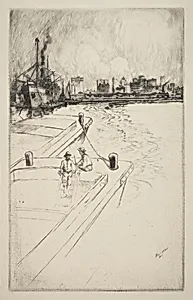 New York from the Harbor