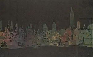 New York, West Side Skyline