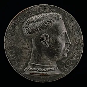 Niccolo III d'Este, 1383-1441, Marquess of Ferrara 1393 [obverse]