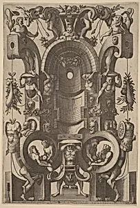 Niche in the Form of a Cartouche