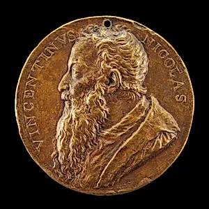Nicola Vicentino, 1511-c. 1576, Composer and Musical Theorist [obverse] by Italian 16th Century
