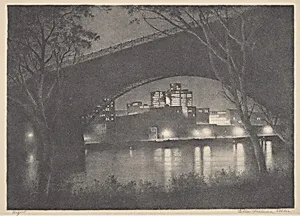 Night (Eads Bridge, St. Louis, Missouri)