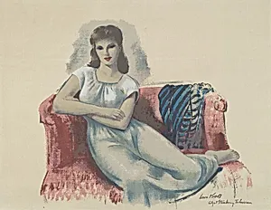 Nina on Couch