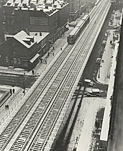 Ninth Avenue Elevated, Looking North from 20th Street