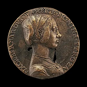 Nonina Strozzi, Wife of Bernardo del Barbigia [obverse]
