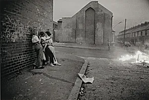 NORTHERN IRELAND. Belfast. Summer evening.