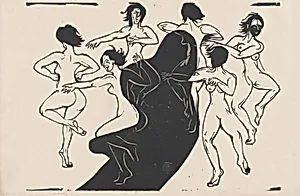 Nudes Dancing around a Shadow