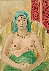 Odalisque, Half-Length--The Tattoo