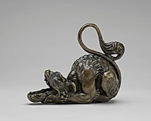 Oil Lamp in the Form of a Monster