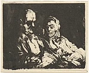 Old Man and Woman