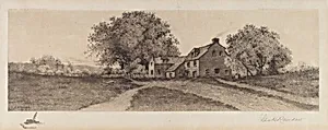 Old Mansion on the Hudson Where Dr. Schuckberry Wrote "Yankee Doodle"