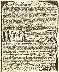 On Homer's Poetry (and) On Virgil by William Blake