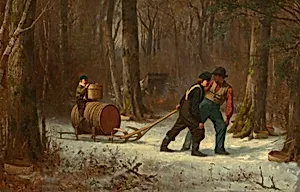 On Their Way to Camp