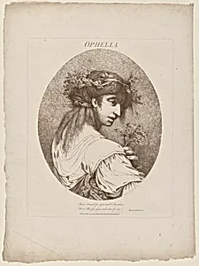Ophelia by John Hamilton Mortimer