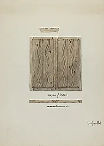 Original Wooden Shutters from Monastery