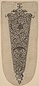 Ornament for Knife Handle by Theodor de Bry