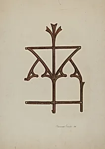 Ornamental Iron Grill