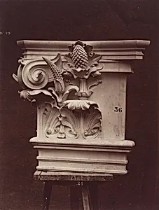 Ornamental Sculpture from the Paris Opera House (Column Detail)