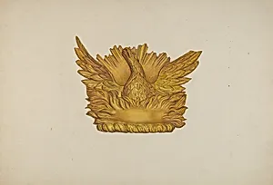 Ornamental Wood Carving: Eagle