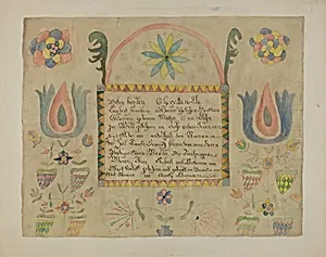 Pa. German Birth Certificate