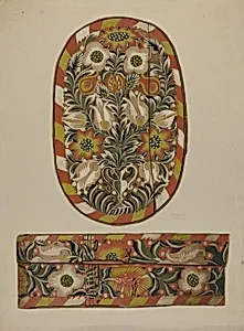 Pa. German Bride or Cap Box