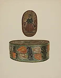 Pa. German Bride's Box