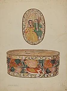 Pa. German Bride's Box