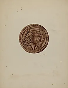 Pa. German Butter Mold
